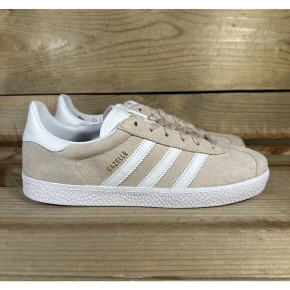 adidas gazelle silver green womens adidas Originals Gazelle C Icey Pink F17/White/Gold Met – Heppo.com main image 0